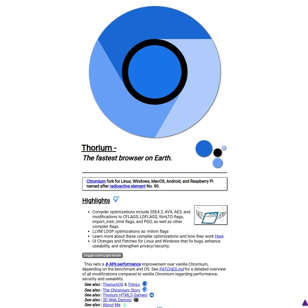 Thorium Browser