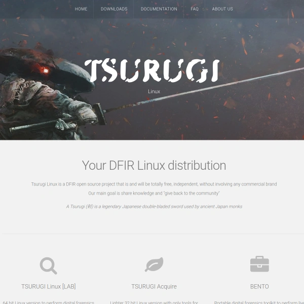 Tsurugi Linux