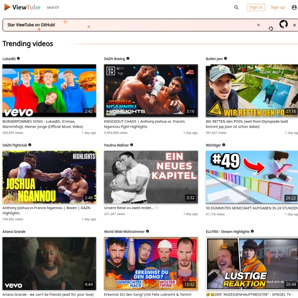 ViewTube