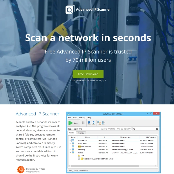 Advanced IP Scanner