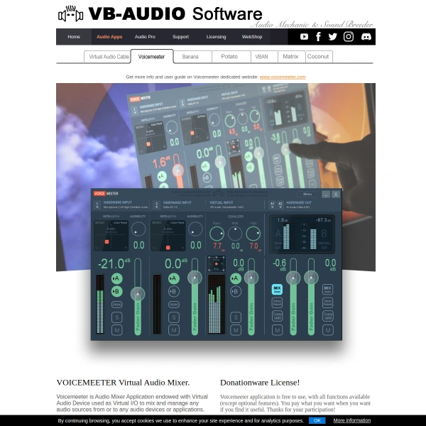 VB-Audio VoiceMeeter